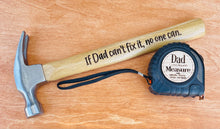 Load image into Gallery viewer, Personalized Hammer & Tape Measure Set