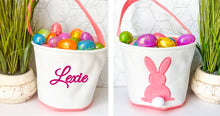 Load image into Gallery viewer, Pink Bunny Easter Basket