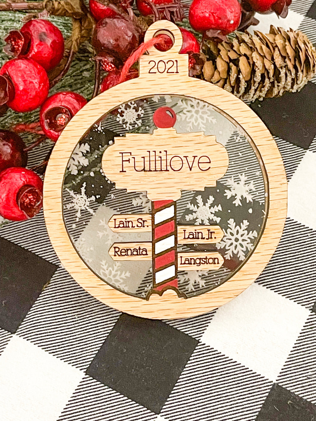 North Pole Family Ornament (2023)