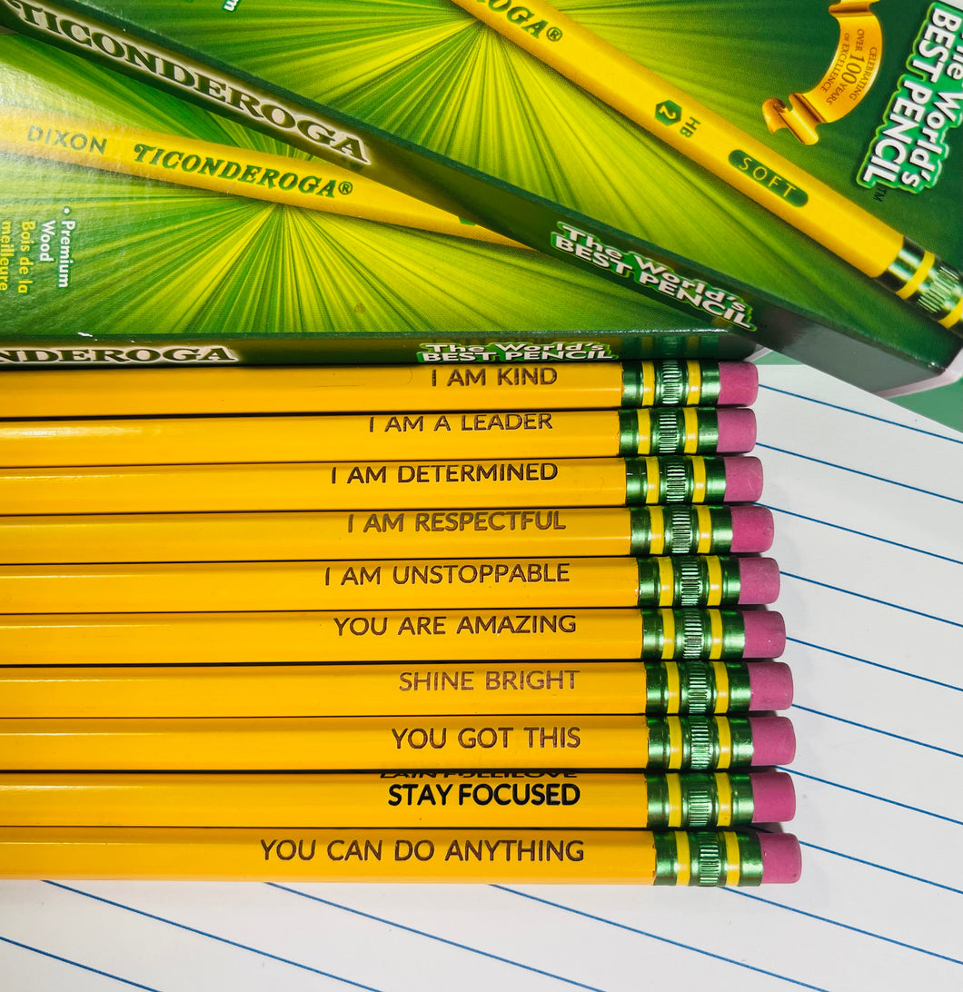 Affirmation Pencils