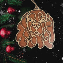 Load and play video in Gallery viewer, Wooden Dog Ornament
