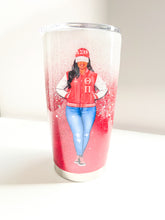 Load image into Gallery viewer, Diva Sorority Girl Tumbler
