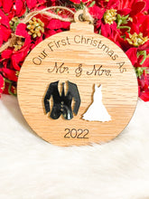 Load image into Gallery viewer, Mr. &amp; Mrs. Ornament
