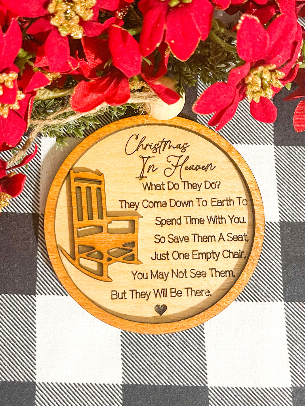 Christmas In Heaven Ornament